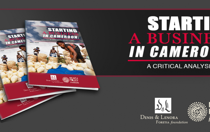 Starting A Business In Cameroon A Critical Analysis